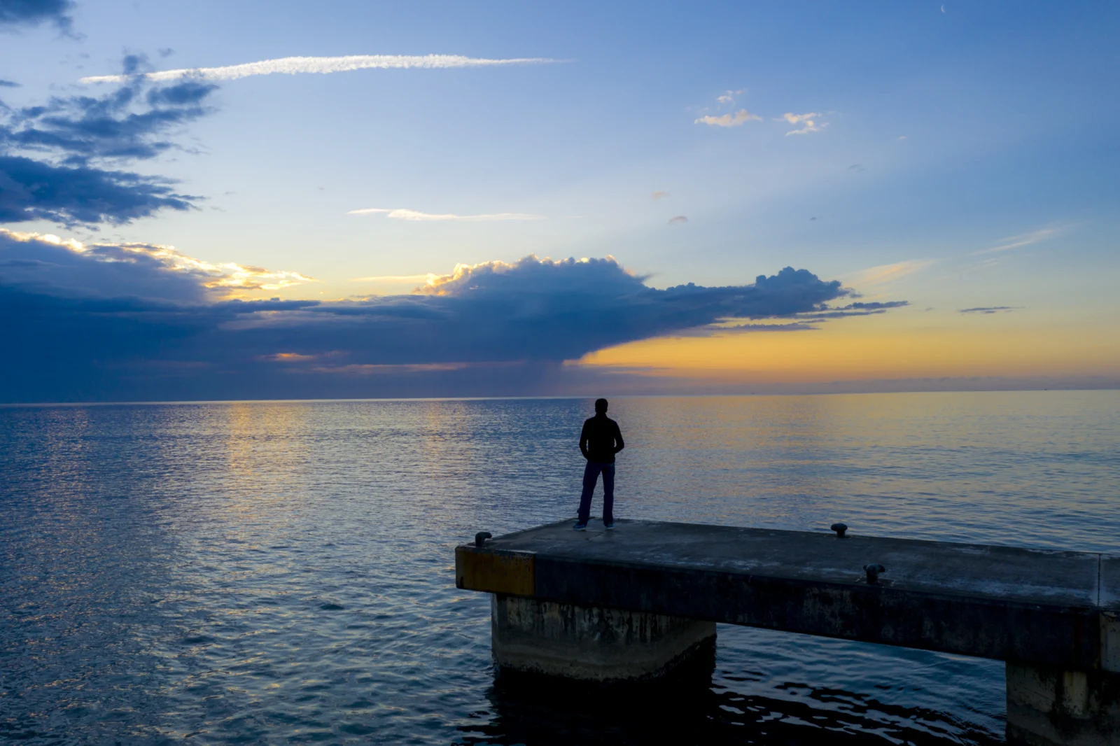 Morning on the pier